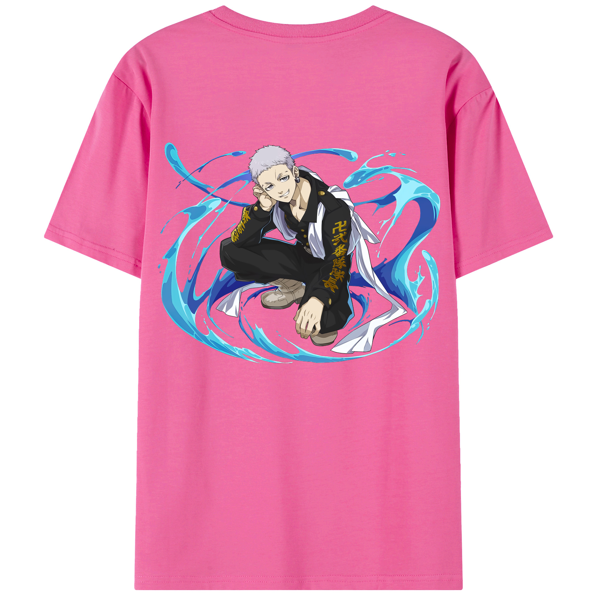 （画像用） 東京リベンジャーズ Tokyo Revengers レディース半袖Tシャツ(バックプリント)
